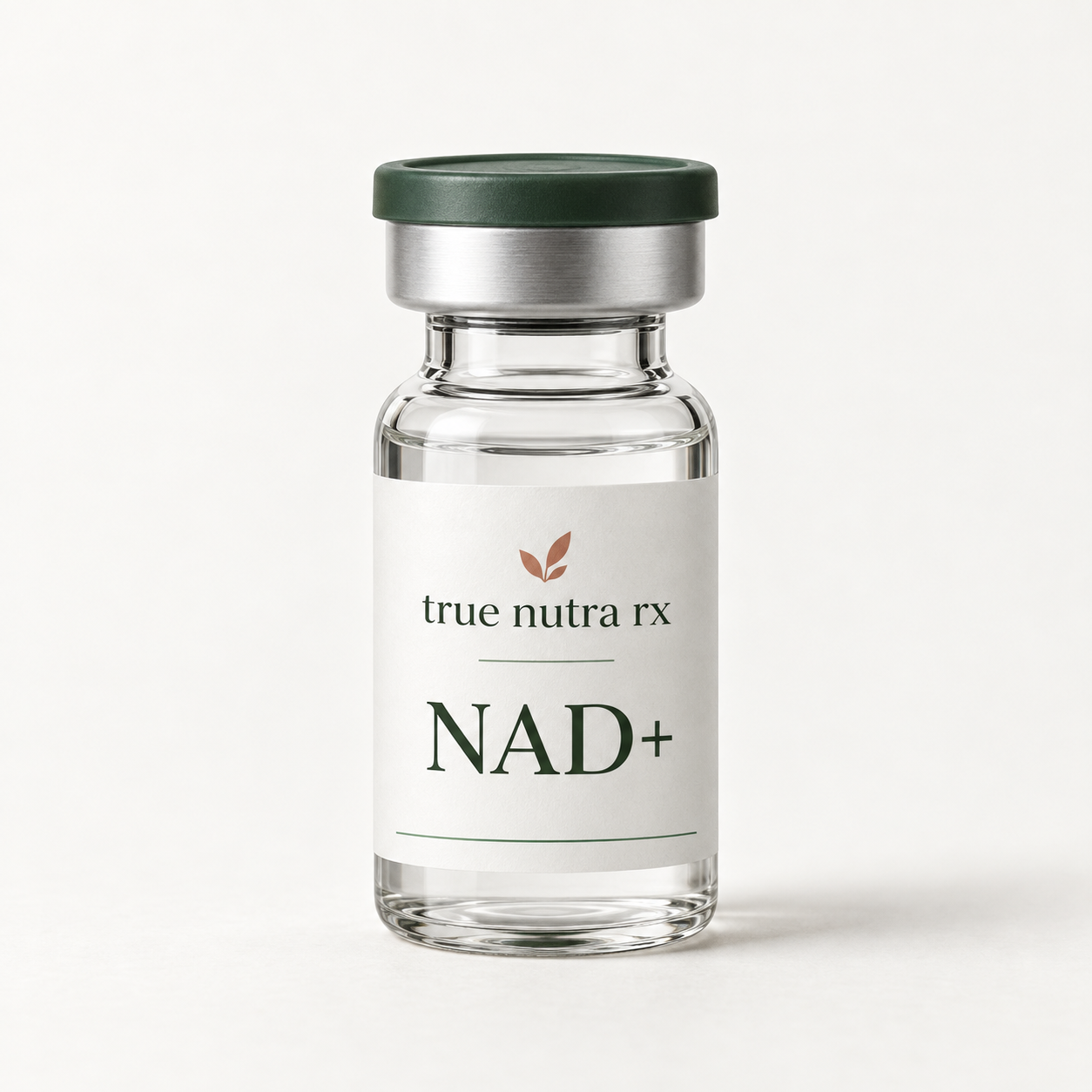 Illustrative True Nutra Rx NAD+ vial